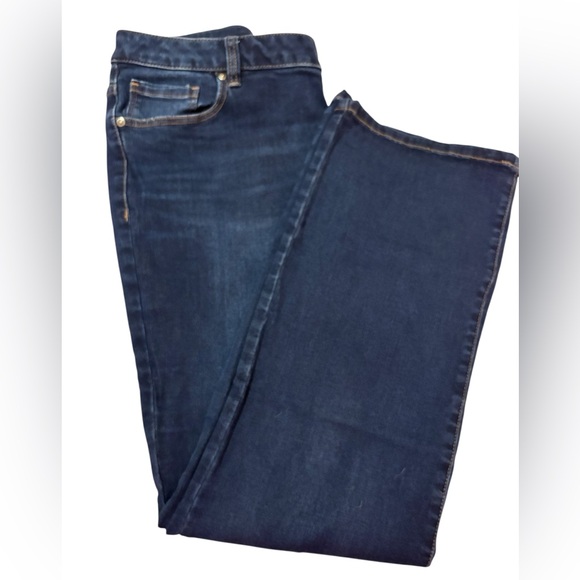 Lane Bryant Denim - Lane Bryant Women's Mid Rise Super Stretch Boot Cut Jeans Size 22